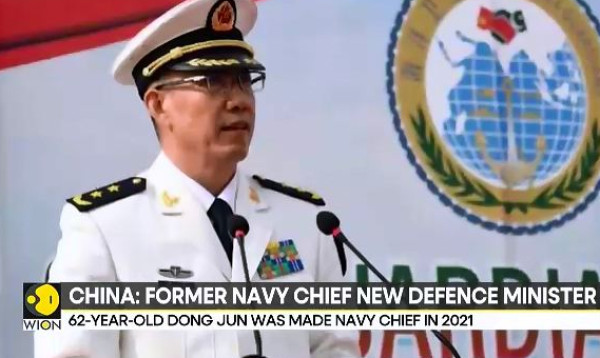 China Appoints Dong Jun As New Defence Minister