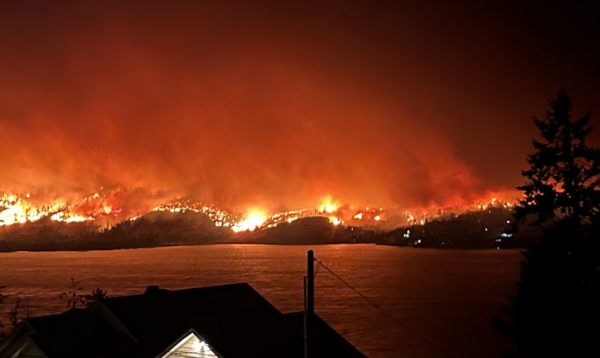 Canada Wildfires British Columbia Province Declares Emergency